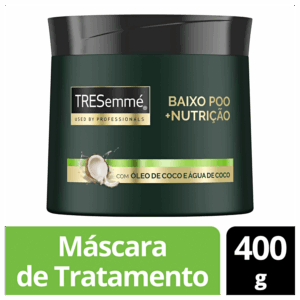 Máscara Capilar Tresemme Baixo Poo Nutrição 400g Máscara Capilar Tresemme Baixo Poo Nutrição 400g