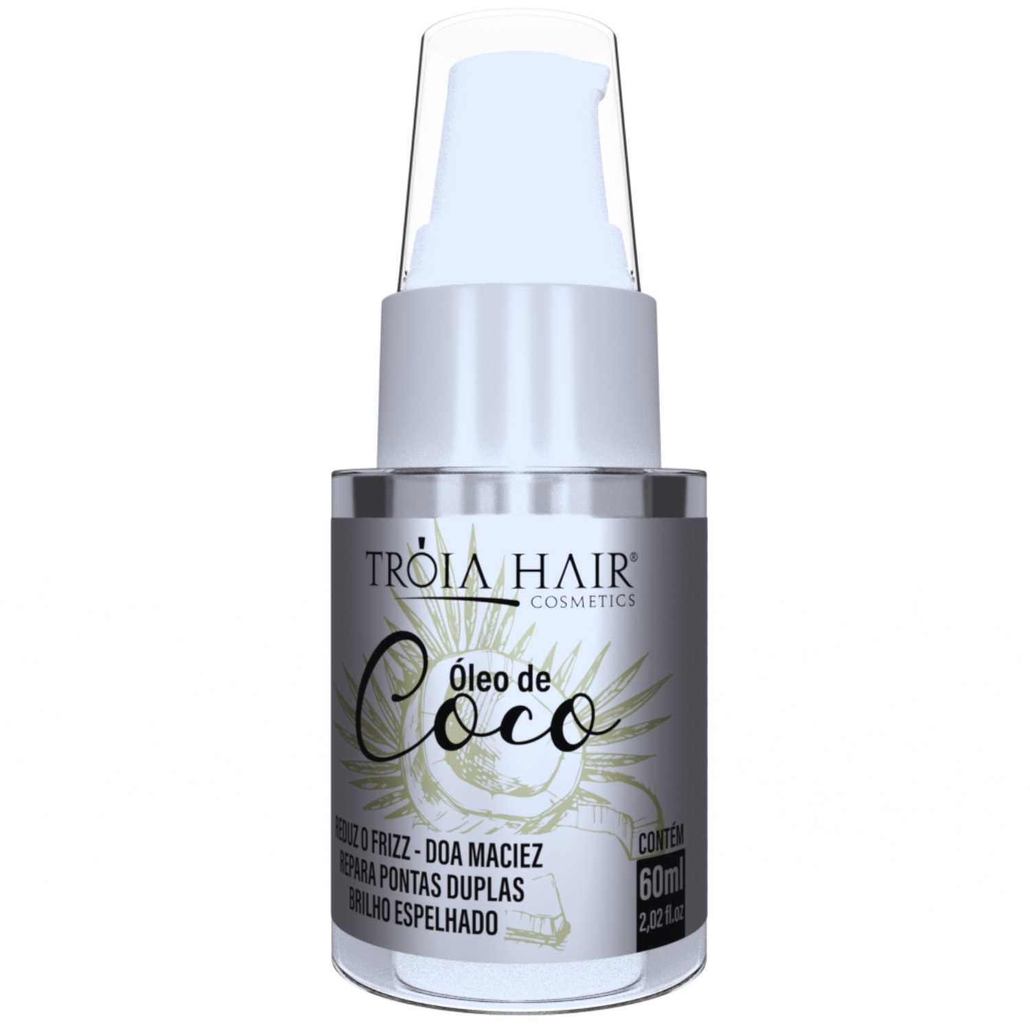 Óleo Capilar Tróia Hair Cosmetics Coco 60ml