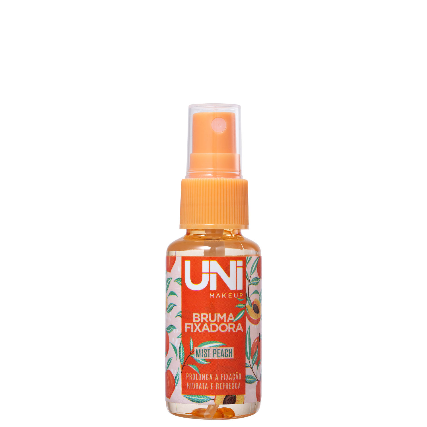 Fixador de Maquiagem UNImakeup Bruma Mist Peach em Spray 35ml