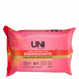 Lenços Demaquilantes UNImakeup Hyaluronic Remover Wipes 30 Unidades Lenços Demaquilantes UNImakeup Hyaluronic Remover Wipes 30 Unidades