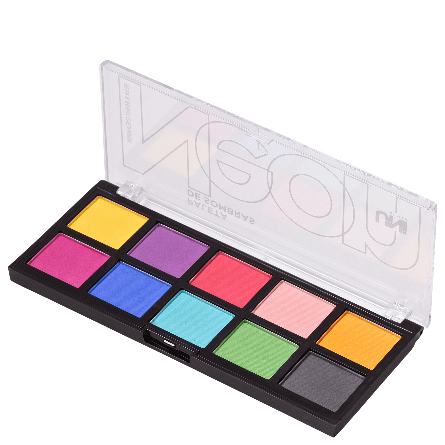 Paleta de Sombras UNImakeup Neon e Bright 12g