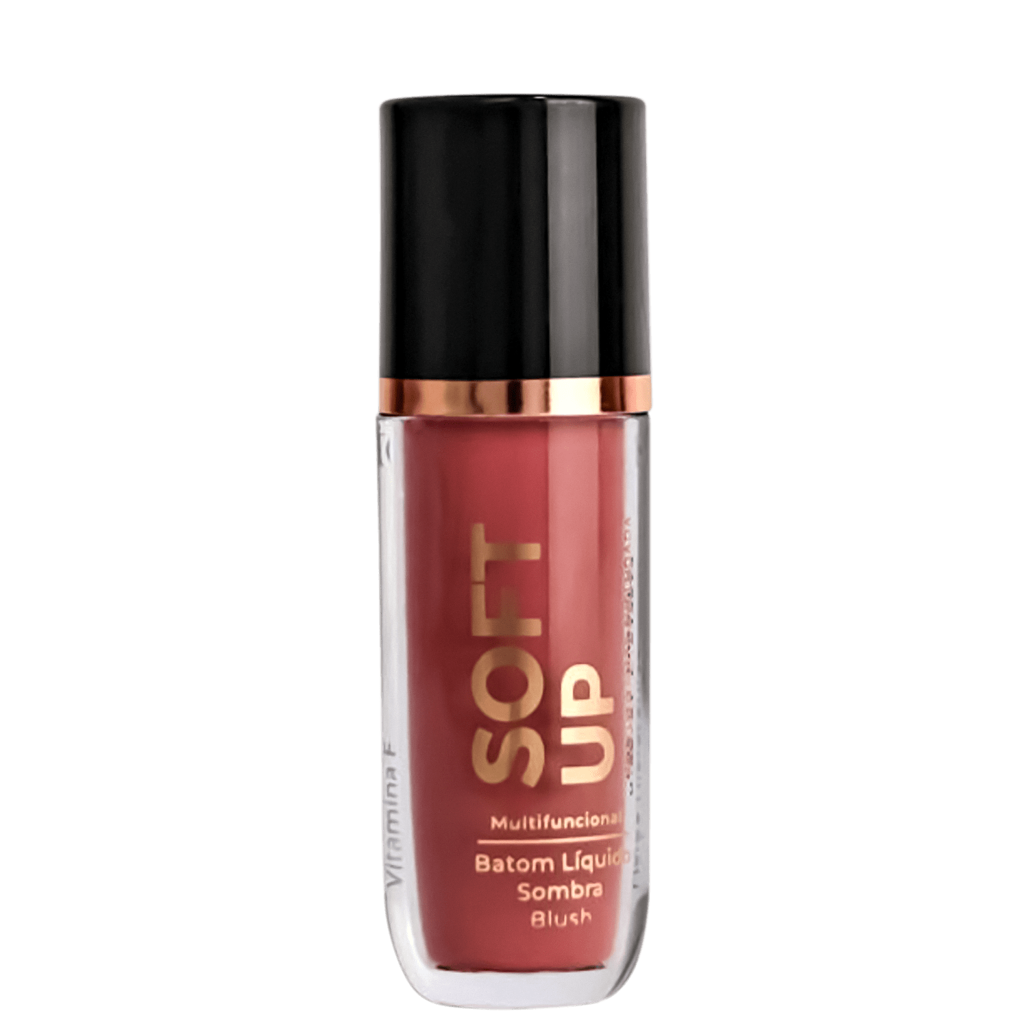 Batom Líquido Matte UST Cosméticos SoftUp 02 Marsala 4ml