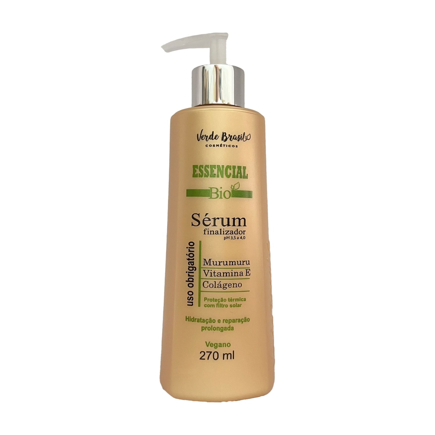 Sérum Capilar Verde Brasil Cosméticos Essencial Bio 270ml