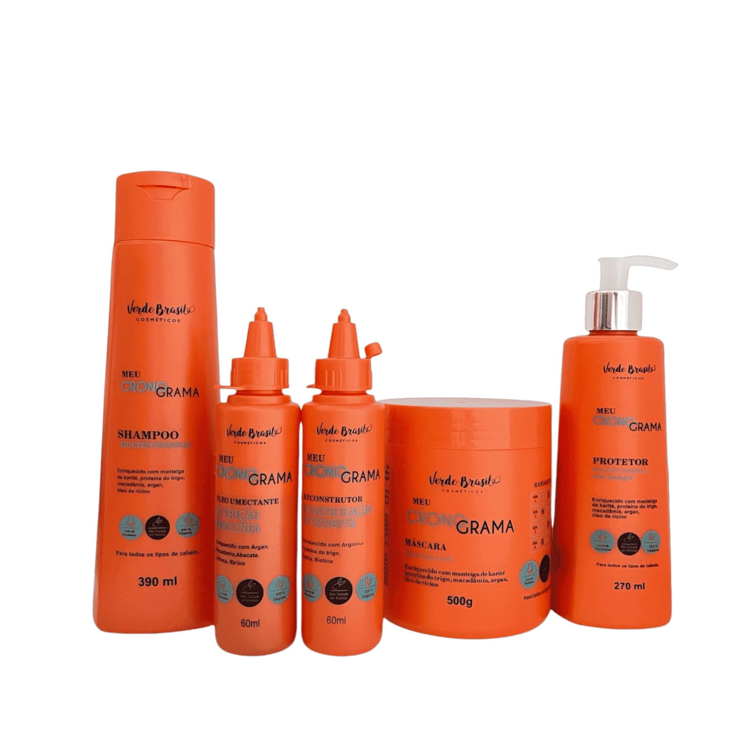 Kit Verde Brasil Cosméticos Meu Cronograma