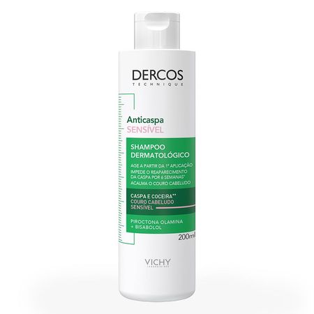 Shampoo Vichy Dercos Anticaspa Sensível 200ml