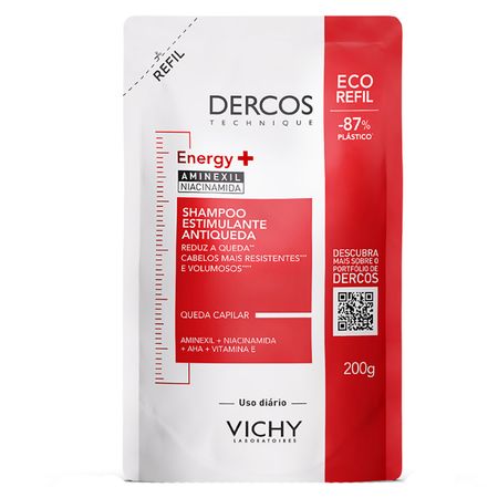 Shampoo Refil Vichy Dercos Energizante 200ml
