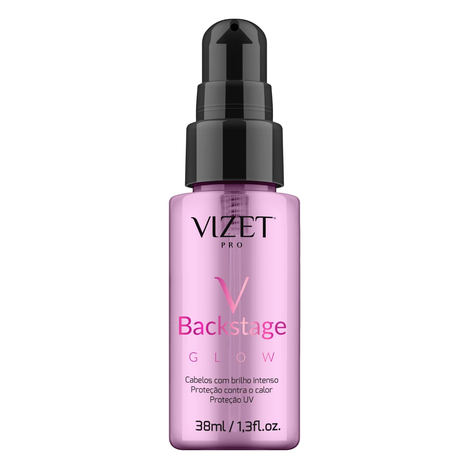 Óleo Capilar Vizet Backstage Glow 38ml