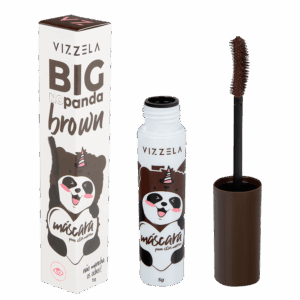 Máscara para Cílios Vizzela Cosméticos Big No Panda Brown 5g