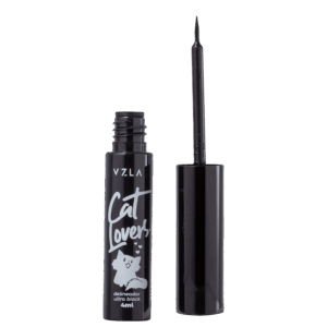 Delineador Líquido Vizzela Cosméticos Cat Lovers Ultra Black 4ml Delineador Líquido Vizzela Cosméticos Cat Lovers Ultra Black 4ml