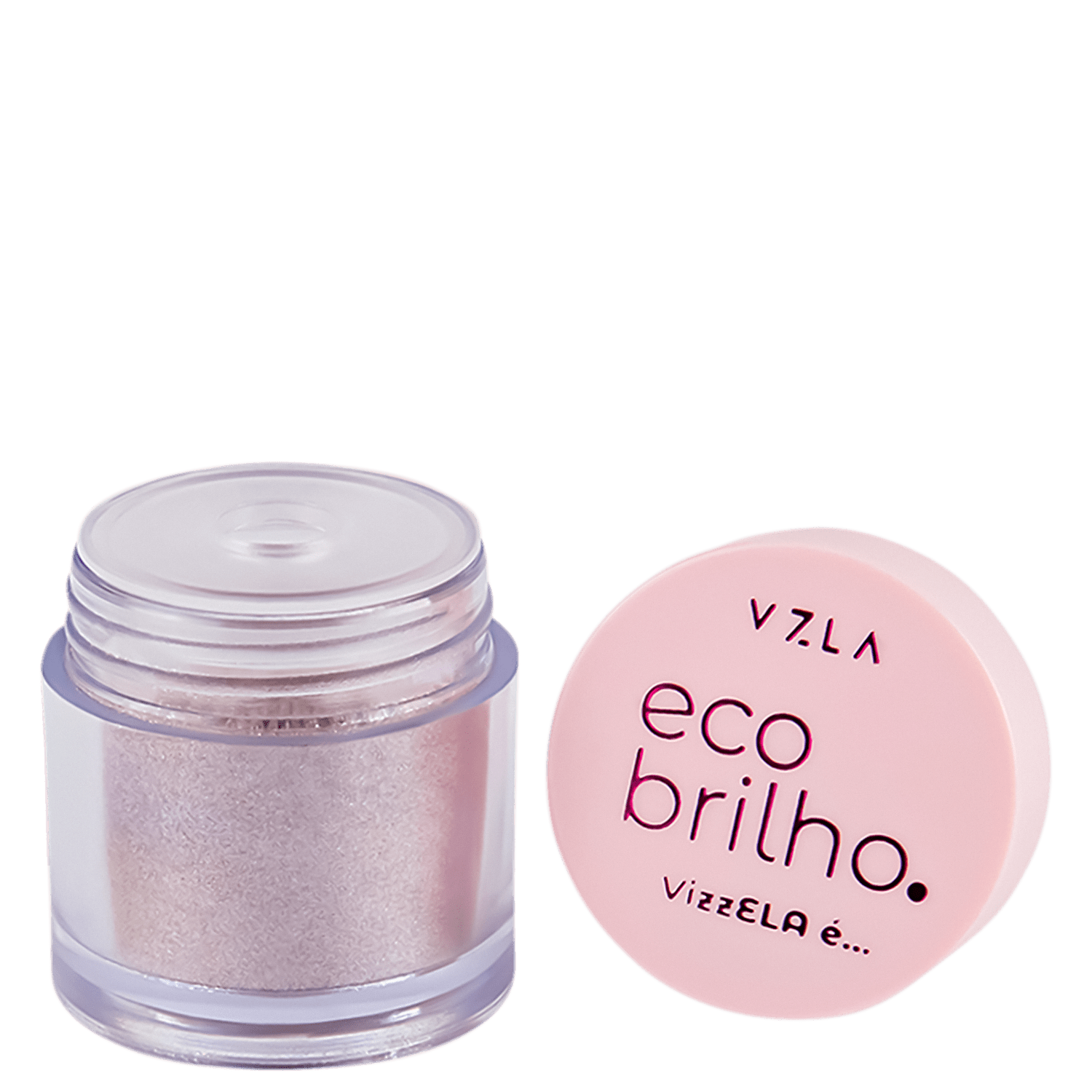 Glitter Ecológico Vizzela Cosméticos Ela É Confiante Brilho Amarronzado 1,5g