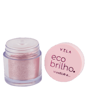 Glitter Ecológico Vizzela Cosméticos Ela É Gentil Brilho Rosa Dourado 1,5g Glitter Ecológico Vizzela Cosméticos Ela É Gentil Brilho Rosa Dourado 1,5g