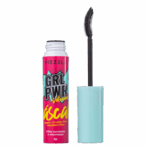 Máscara para Cílios Vizzela Cosméticos Girl Power Preta 5g