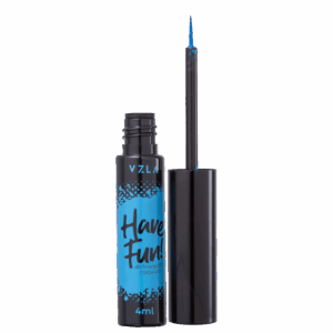 Delineador Líquido Vizzela Cosméticos Have Fun! Azul 4ml Delineador Líquido Vizzela Cosméticos Have Fun! Azul 4ml