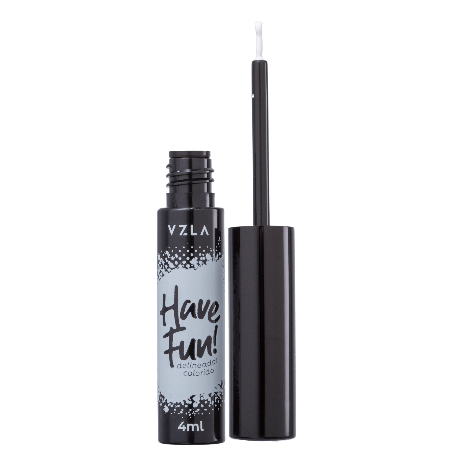 Delineador Líquido Vizzela Cosméticos Have Fun! Branco 4ml
