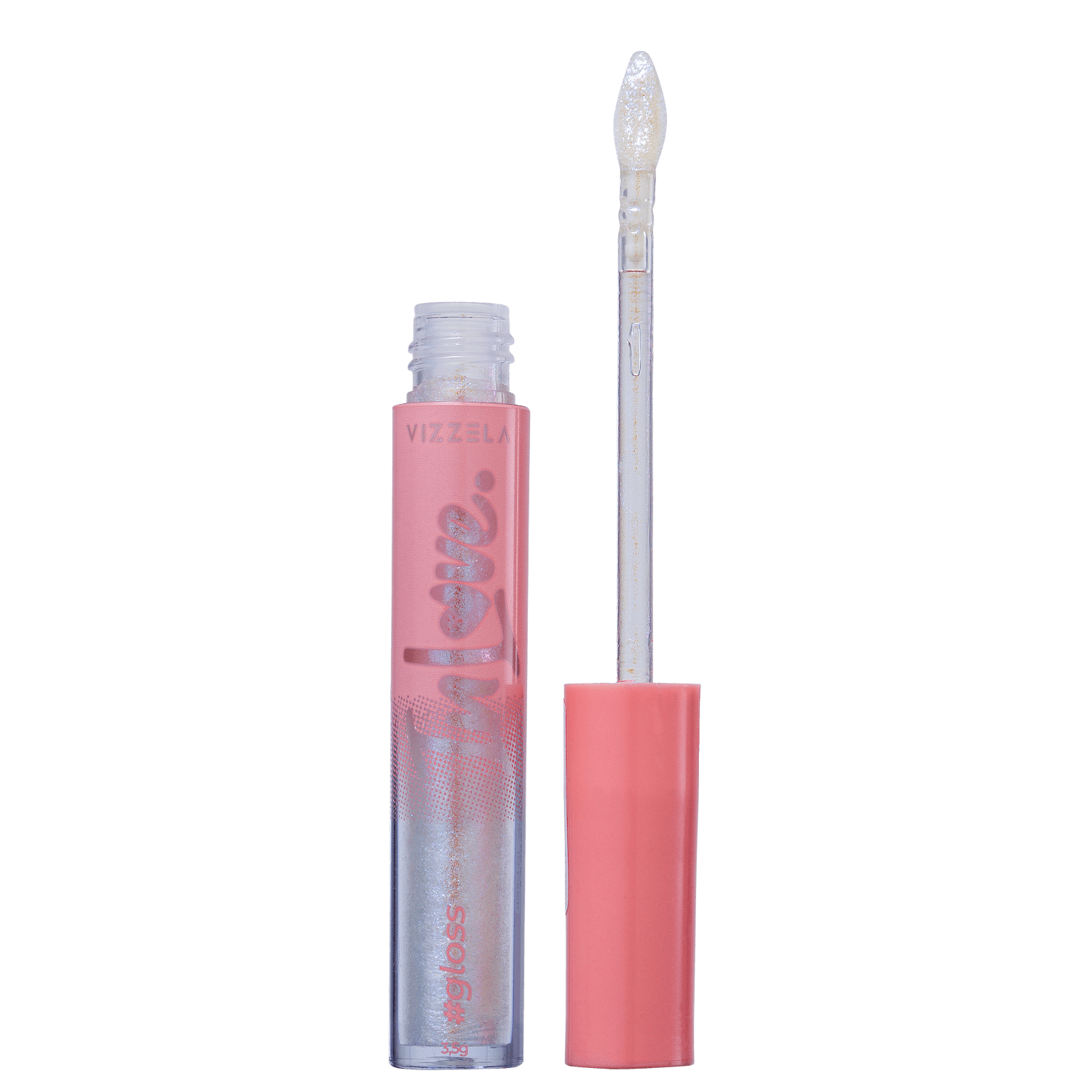 Gloss Labial Vizzela Cosméticos In Love 03 Crush 3,5g