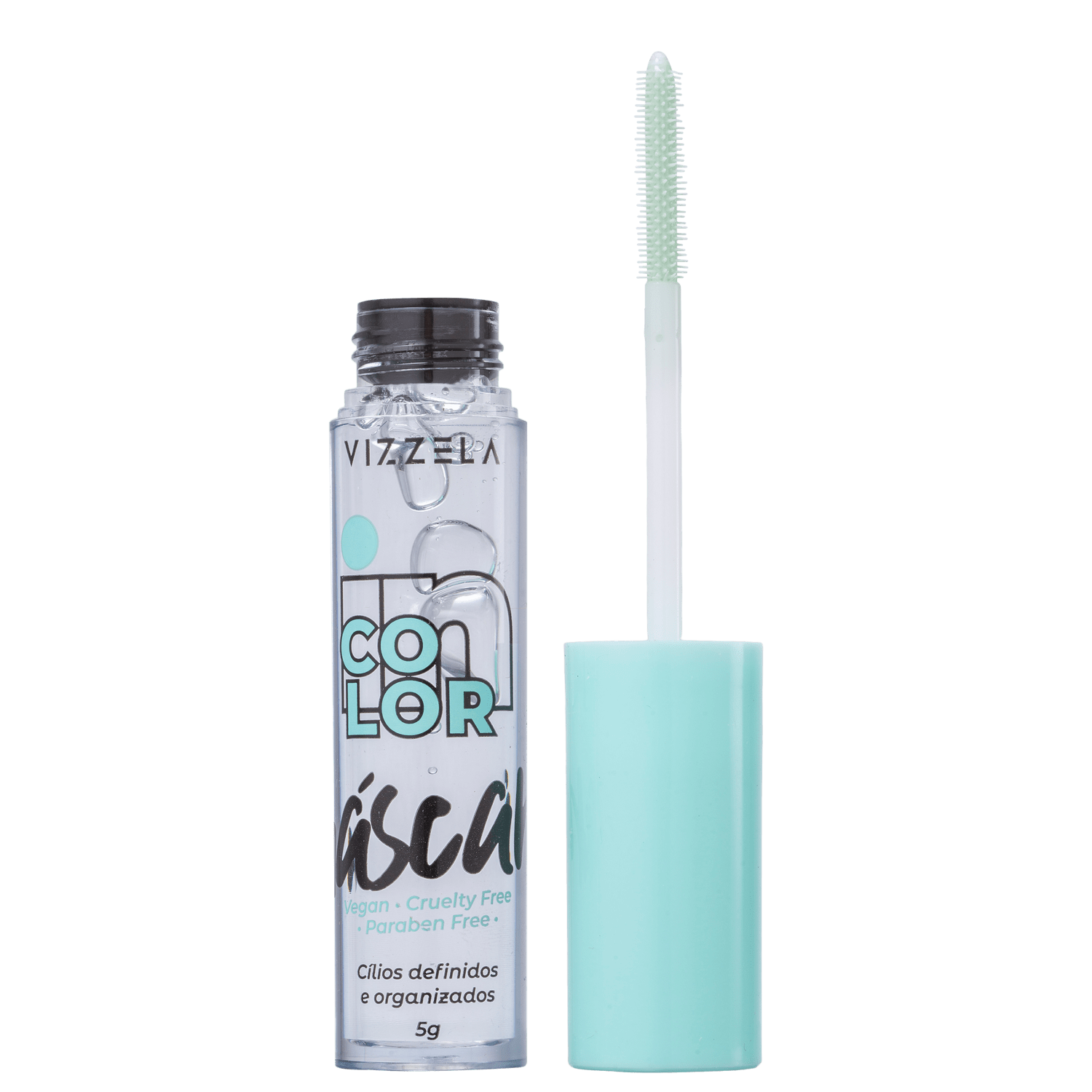 Máscara para Cílios Vizzela Cosméticos Incolor 5g
