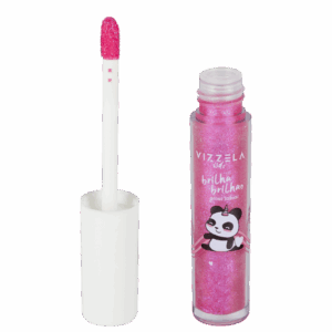 Gloss Labial Vizzela Cosméticos Kids Brilha Brilha Vagalume 3ml