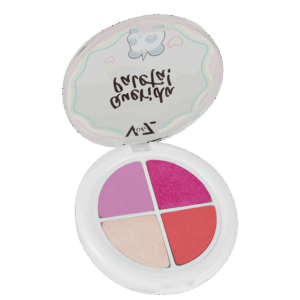 Paleta de Sombras Multifuncional Vizzela Cosméticos Kids Querida Paleta 6g Paleta de Sombras Multifuncional Vizzela Cosméticos Kids Querida Paleta 6g