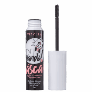 Máscara para Cílios Vizzela Cosméticos No Panda Preta 5g