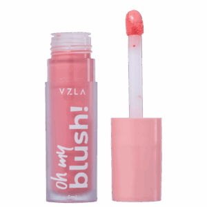 Blush Líquido Vizzela Oh My Blush Cor 01 Baby Glow 6ml