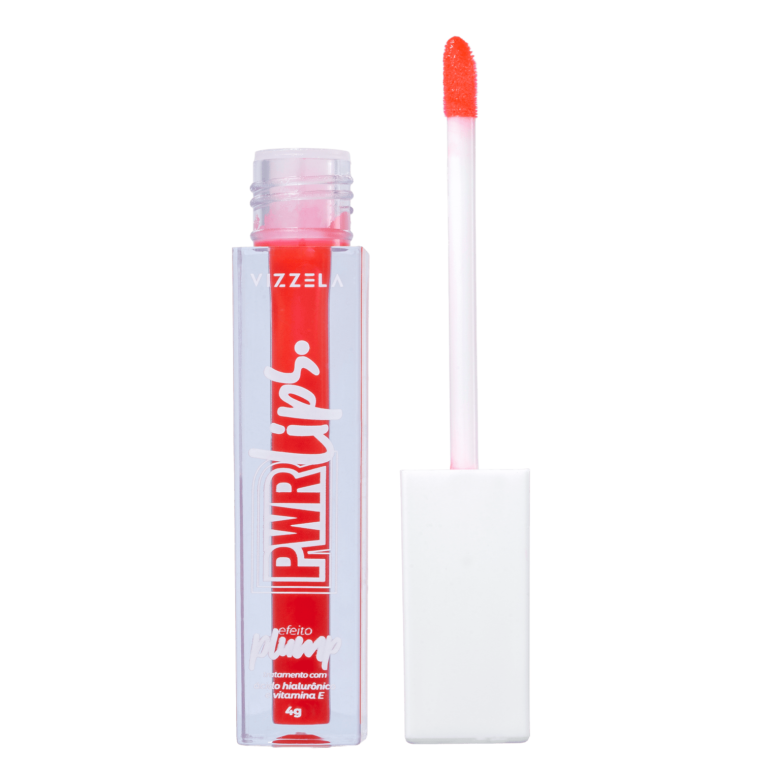 Gloss Labial Vizzela Cosméticos Power Lips Tint 4g