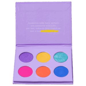 Paleta de Sombras Vizzela Cosméticos Seja a Sua Melhor Versão 14,4g