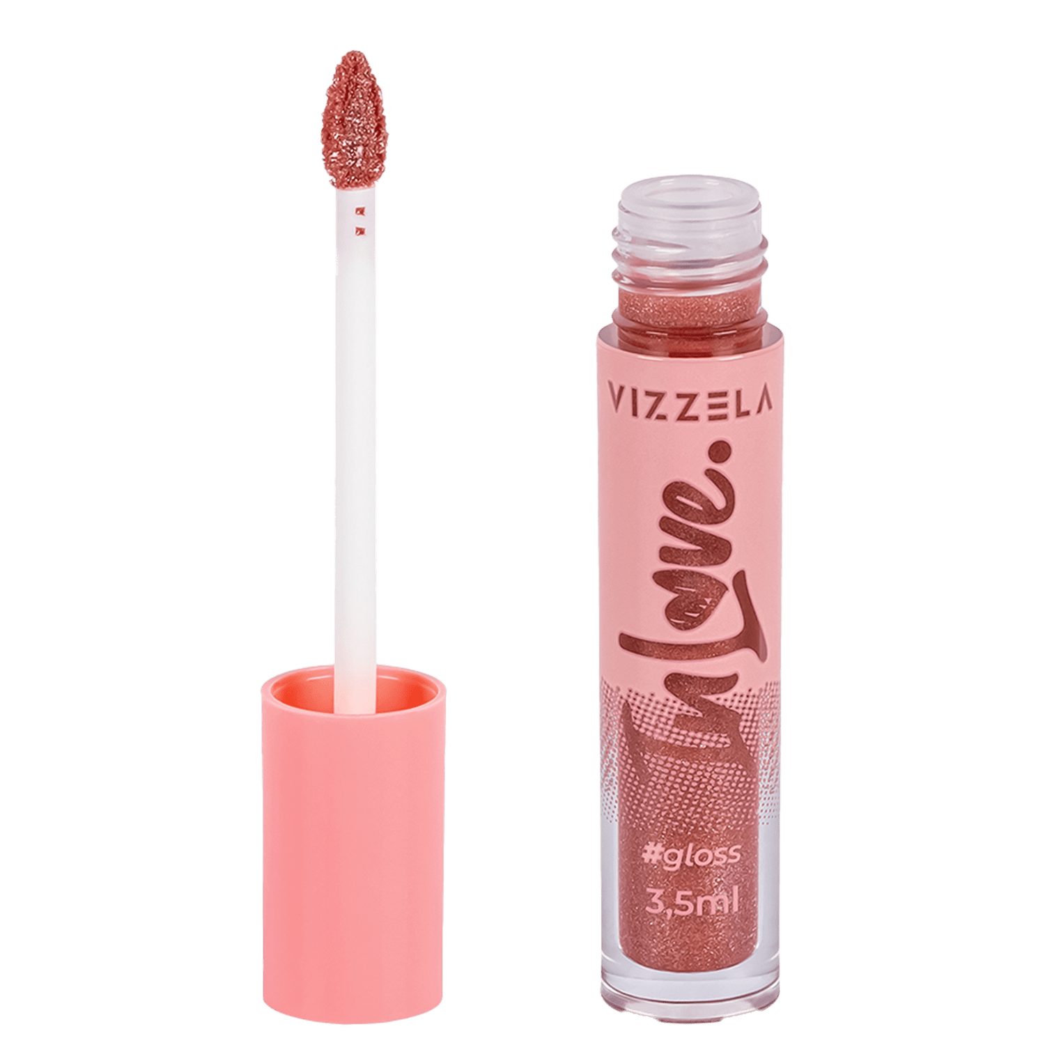 Gloss Labial Vizzela In Love Cor 09 Amor 3,5ml