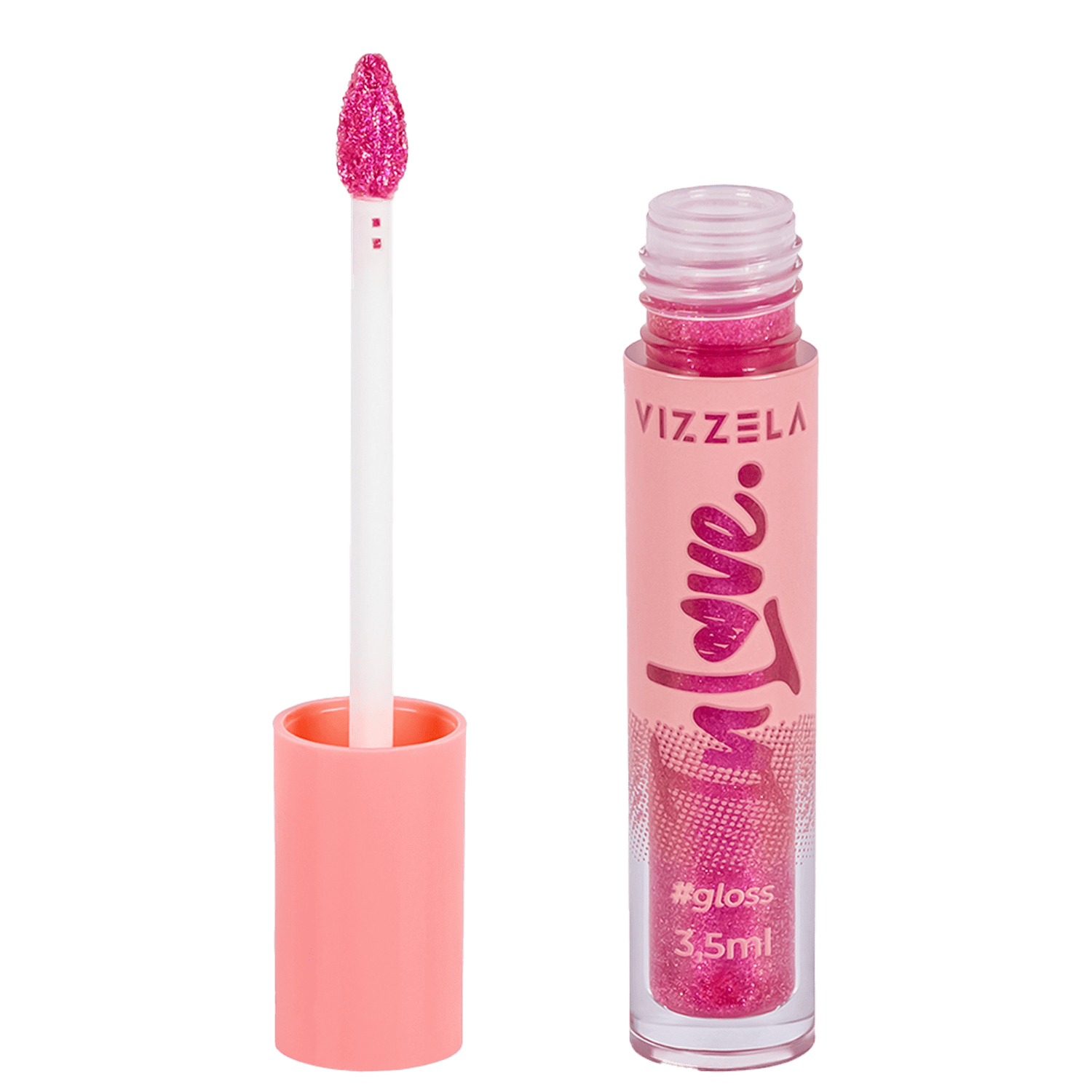 Gloss Labial Vizzela In Love Cor 10 Baby 3,5ml