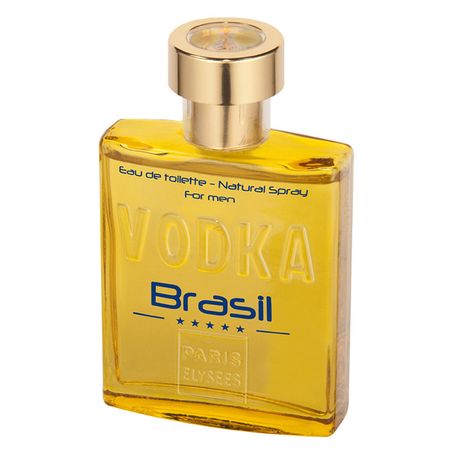 Perfume Masculino Paris Elysees Vodka Brasil Yellow Eau de Toilette