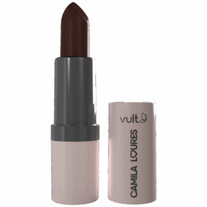 Batom Matte Vult Camila Loures Velvet Marrom Vegas 3.8g Batom Matte Vult Camila Loures Velvet Marrom Vegas 3.8g