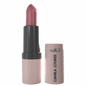 Batom Matte Vult Camila Loures Velvet Rose Orlando 3.8g Batom Matte Vult Camila Loures Velvet Rose Orlando 3.8g