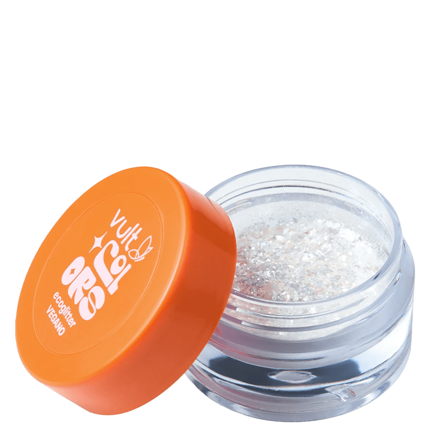Ecoglitter Multifuncional Vult Colors Chuva de Prata 1,0g