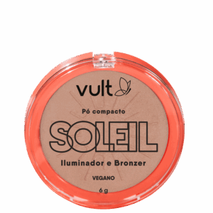 Iluminador e Bronzer em Pó Vult Soleil Compacto 6g