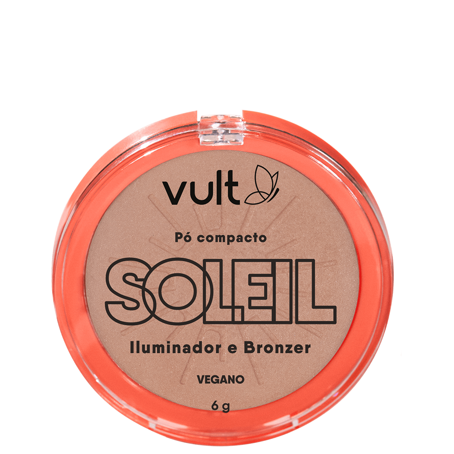 Iluminador e Bronzer Compacto Vult Soleil em Pó 6g