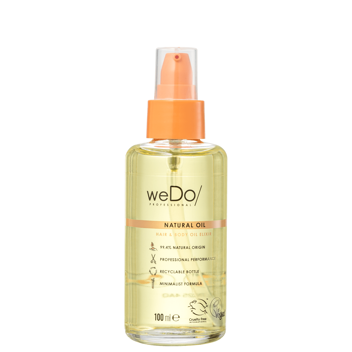 Óleo Multifuncional WeDo Professional Natural Oil 100ml