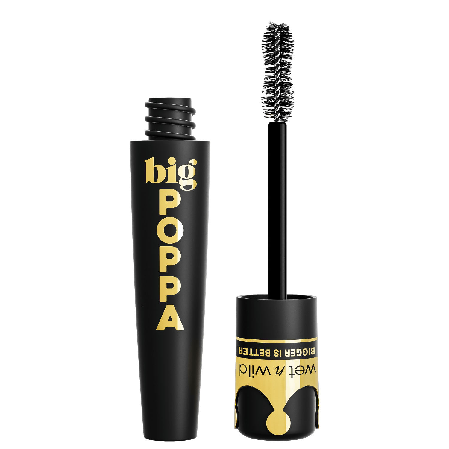 Máscara de Cílios Wet n Wild Big Poppa Black 10ml