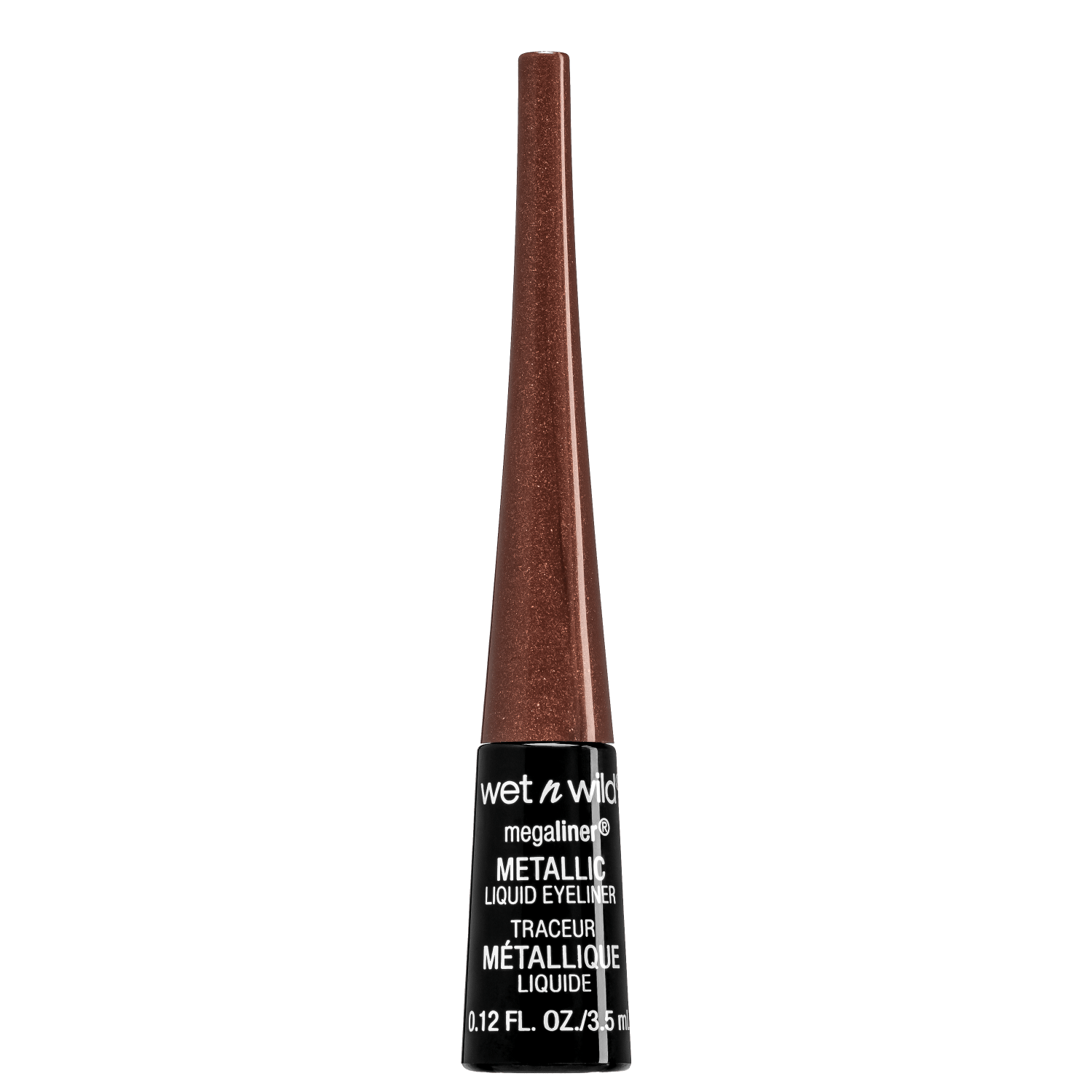 Delineador Líquido Wet n Wild Mega Liner Liquid Eyeliner Metallic Brown 3,5ml
