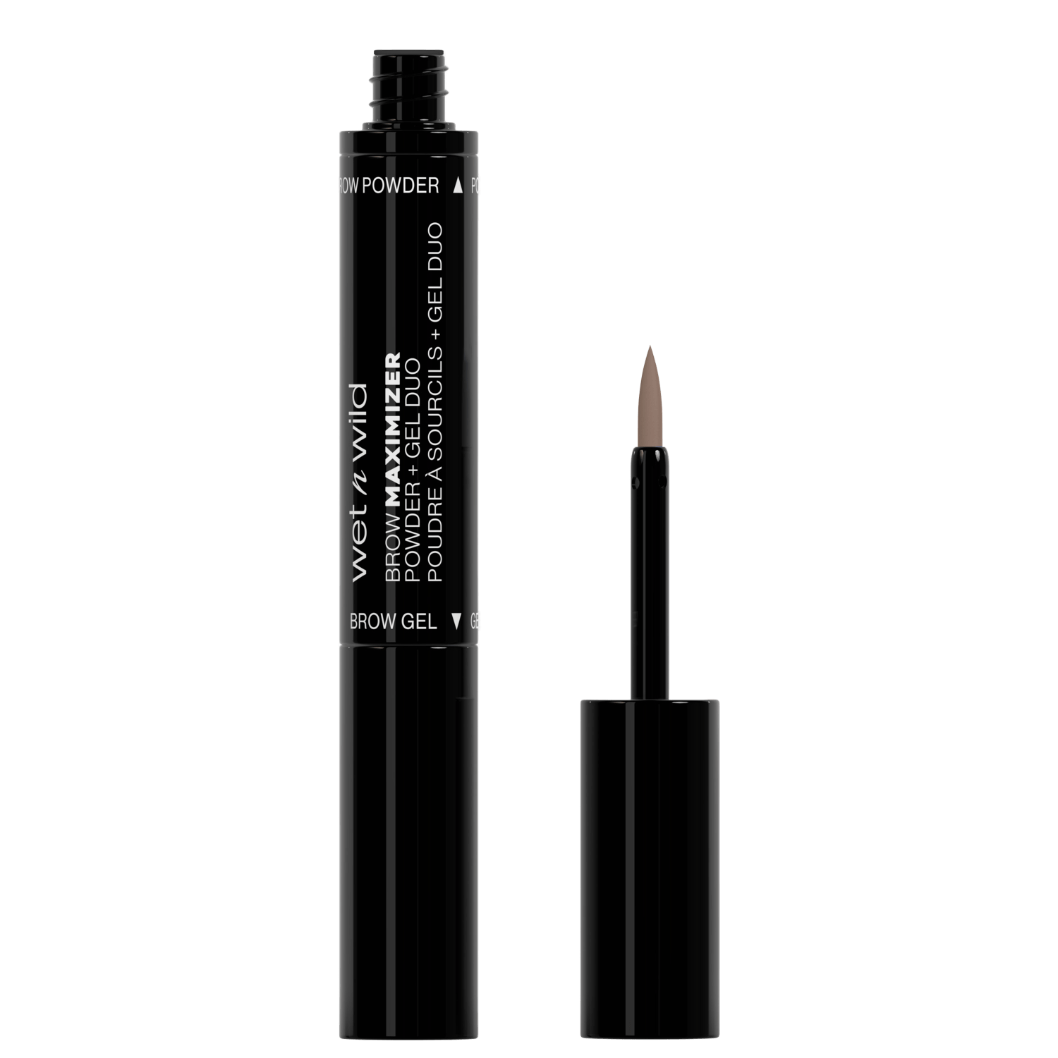 Gel de Sobrancelhas Wet n Wild Ultimate Brow Brow Powder + Gel Dual Maximizer Medium Brown 3,5ml