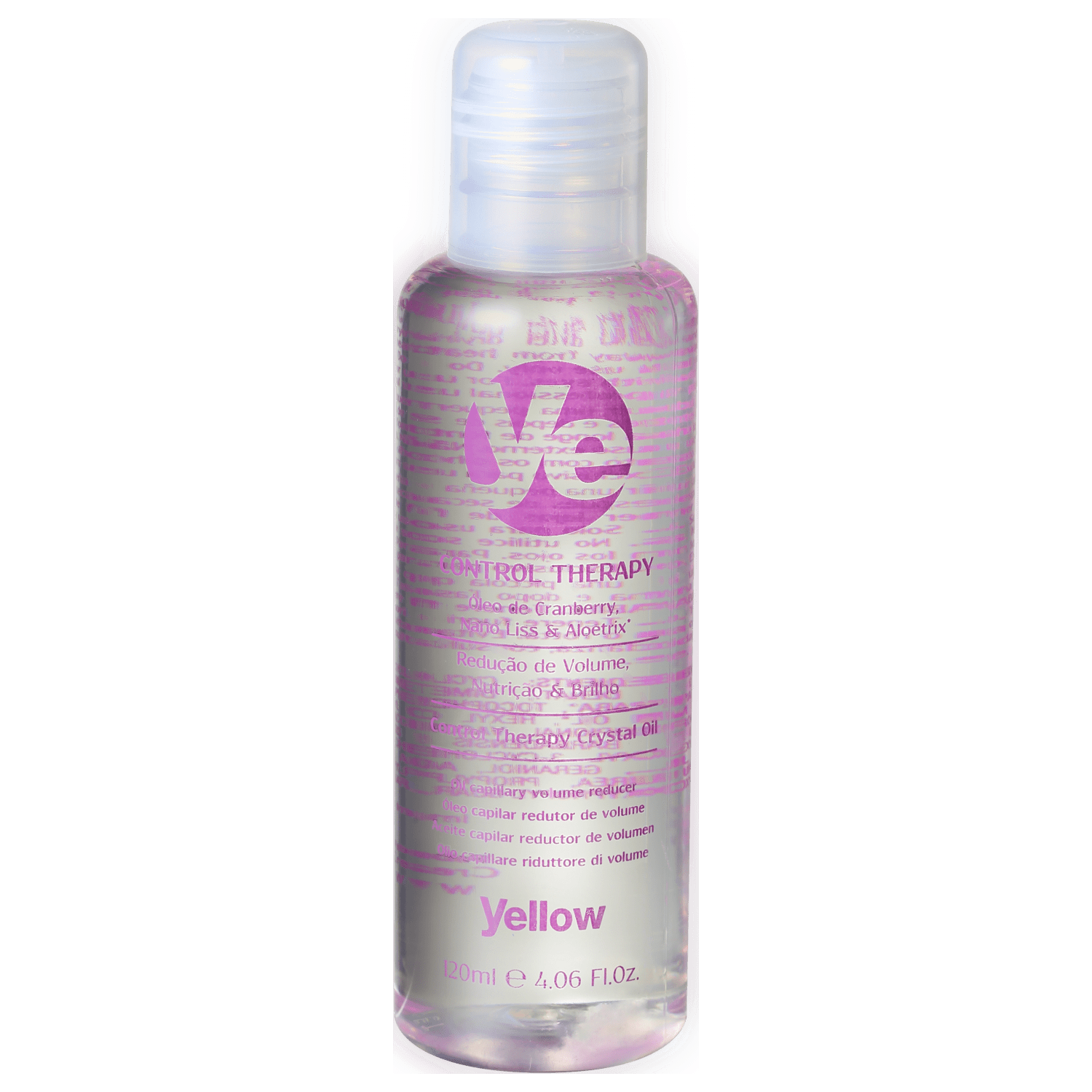 Óleo Capilar Yellow YE Control Therapy Crystal 120ml