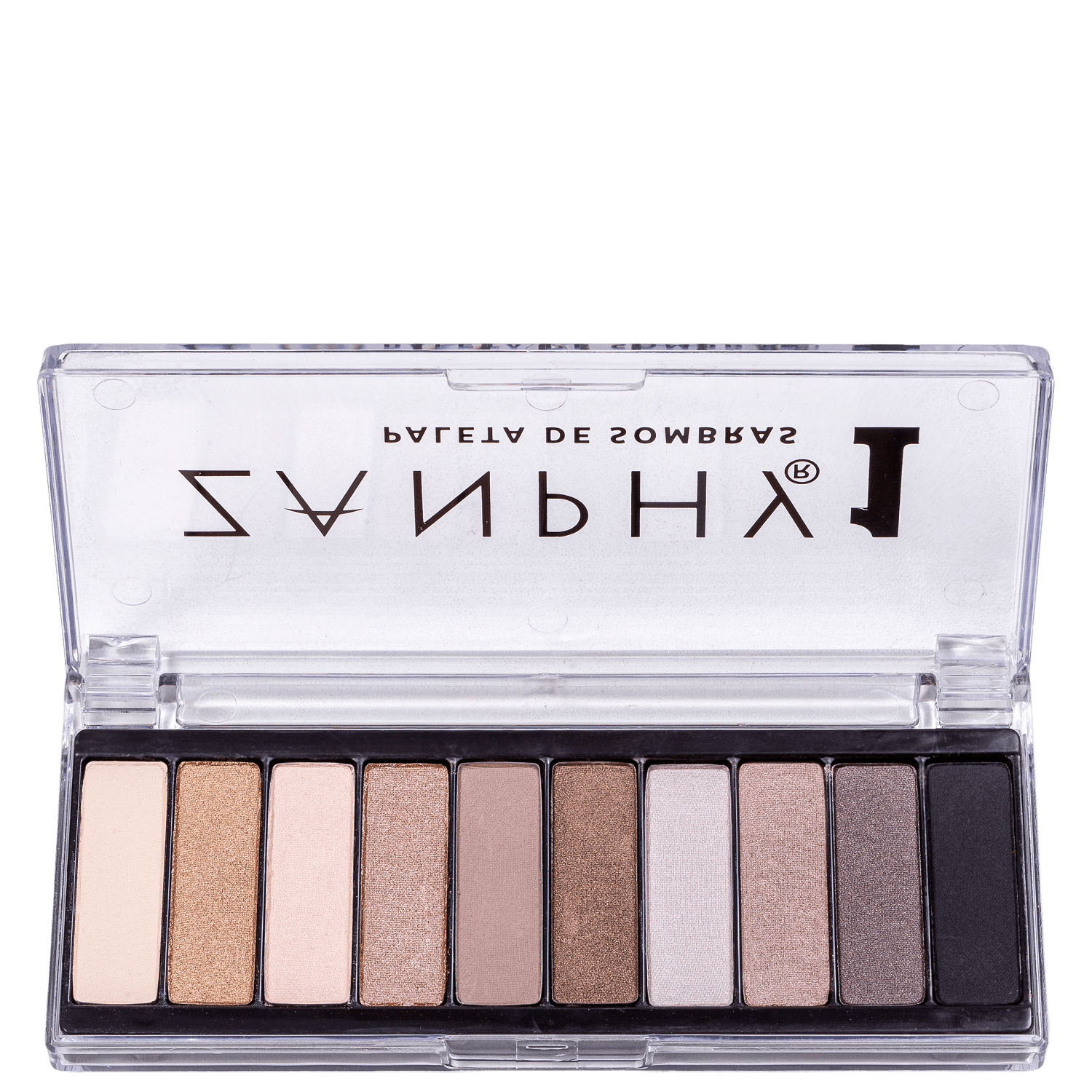 Paleta de Sombras Zanphy 10 Cores 1 20g