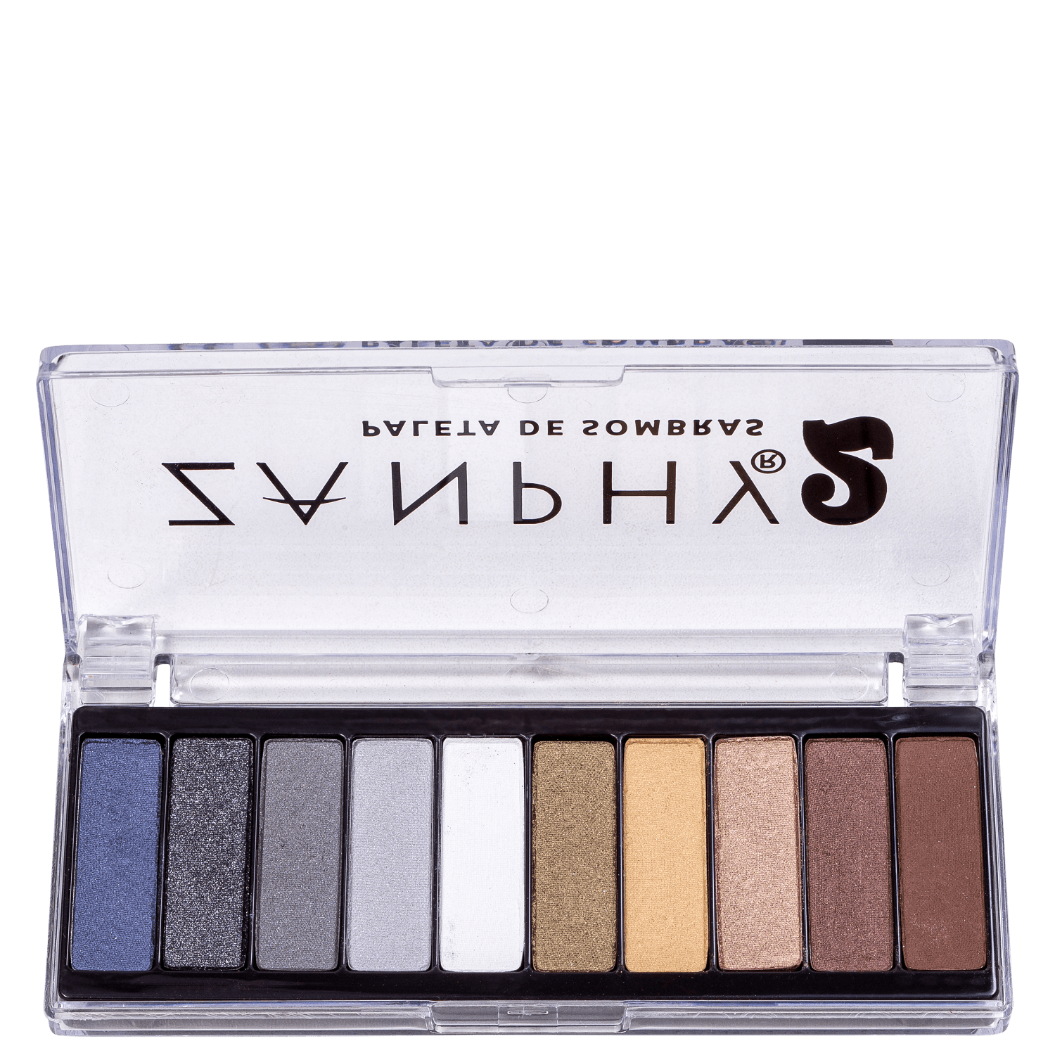 Paleta de Sombras Zanphy 10 Cores 2 20g