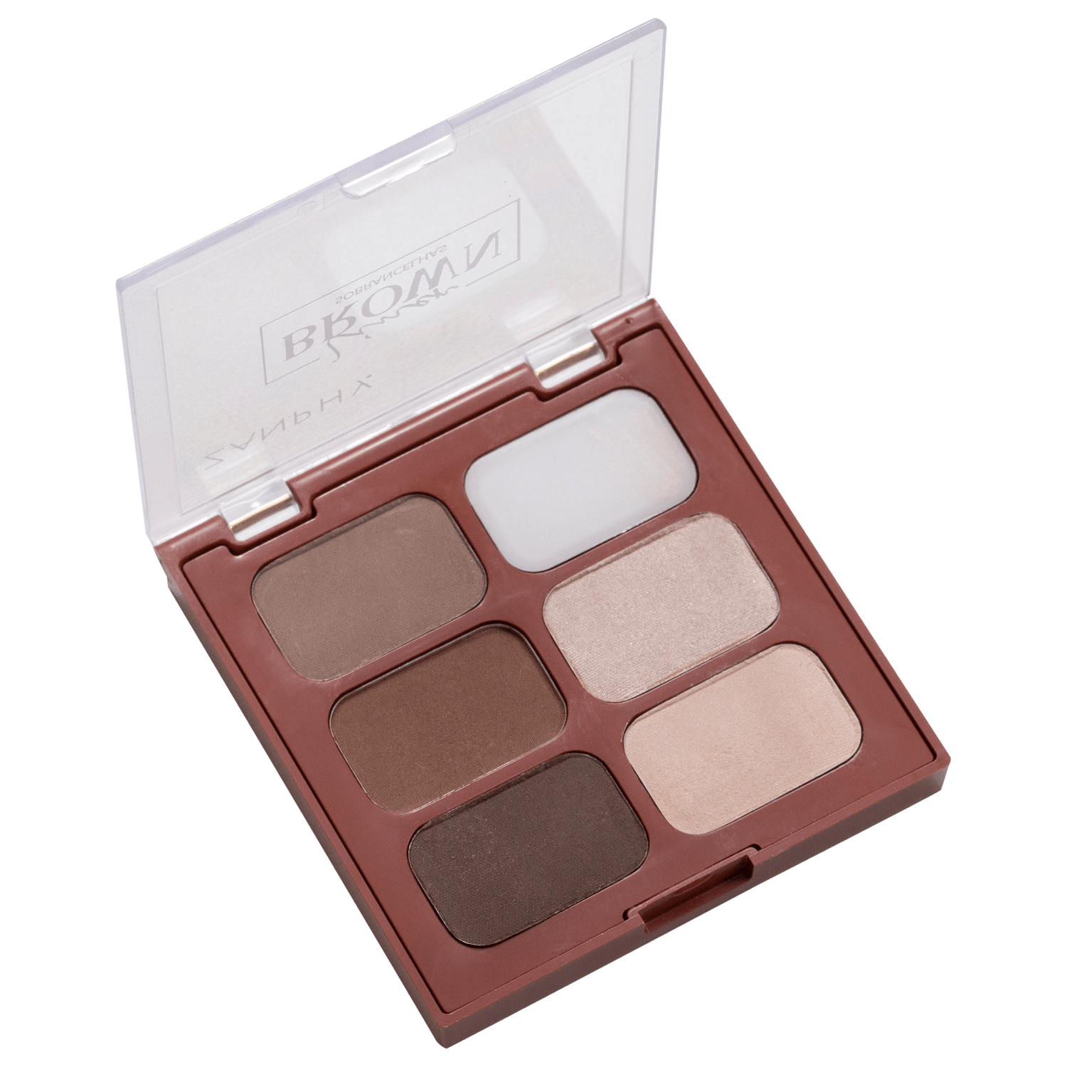 Paleta para Sobrancelha Zanphy Liner Brown 02 11,7g