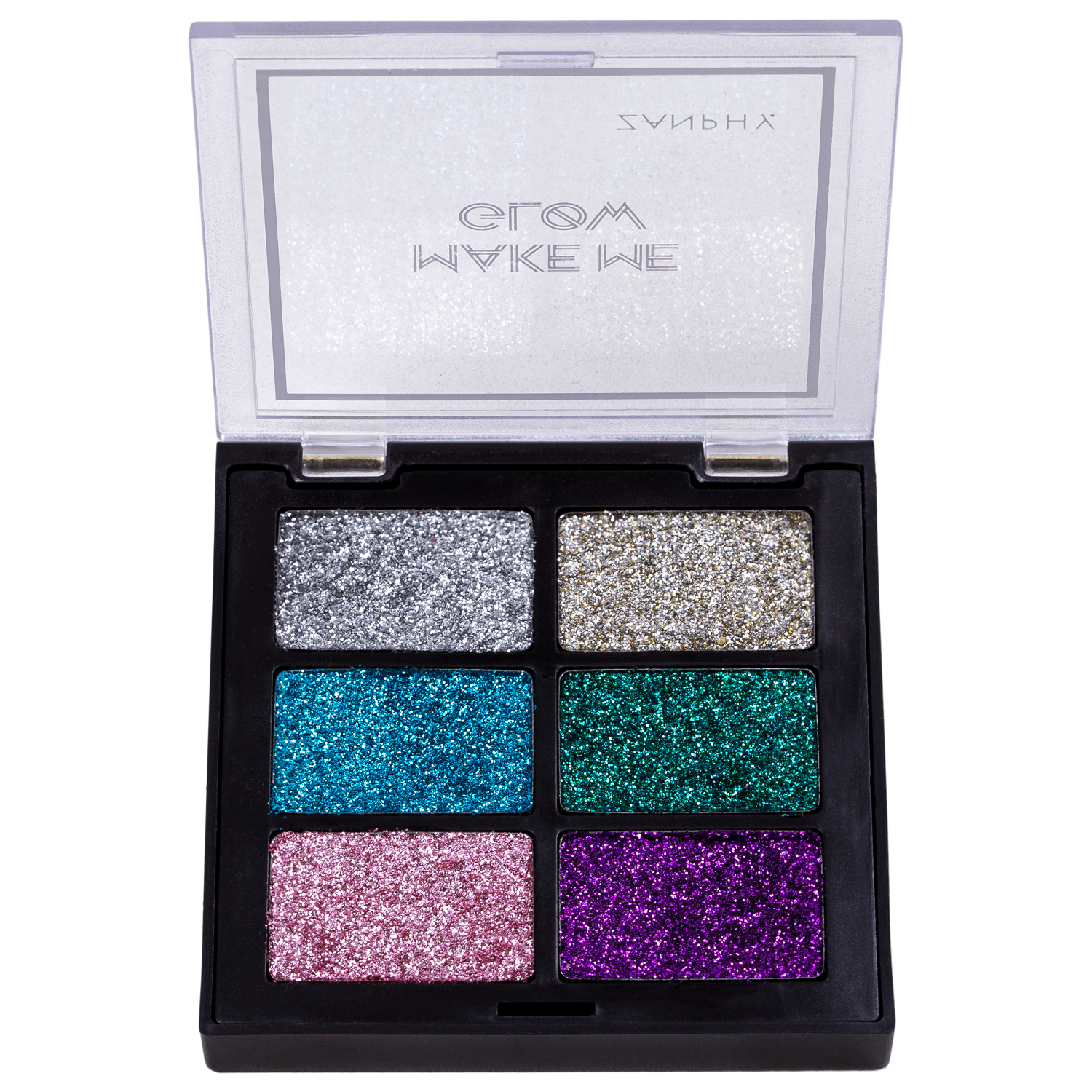 Paleta de Glitter Zanphy Make Me Glow 01 11,7g