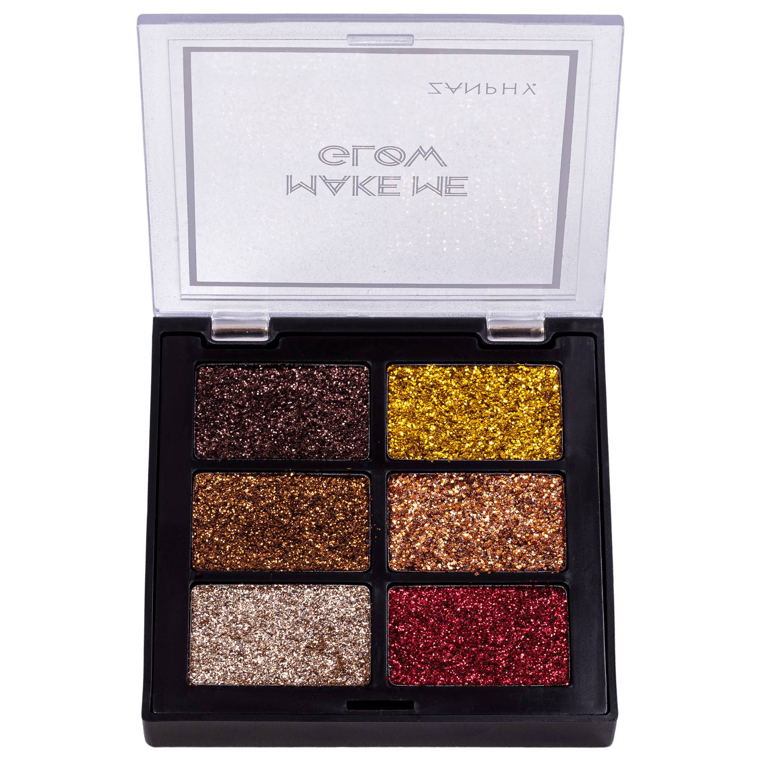 Paleta de Glitter Zanphy Make Me Glow 02 11,7g