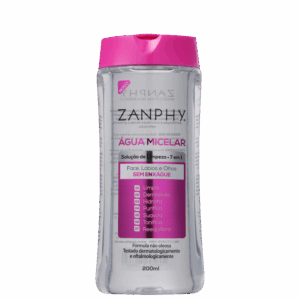 Água Demaquilante Zanphy Micelar 200ml Água Demaquilante Zanphy Micelar 200ml