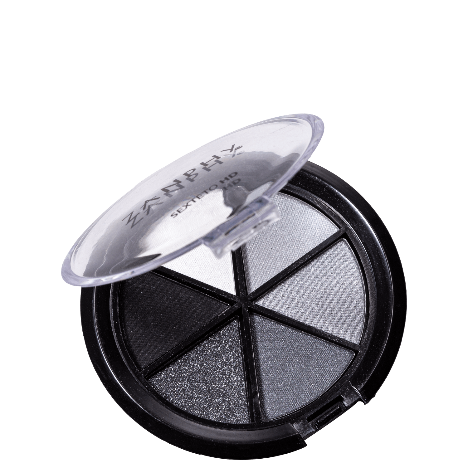 Paleta de Sombras Zanphy Sexteto 01 Preto 7,2g