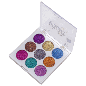 Paleta de Glitter Zanphy Vibe Holográfica 11,7g Paleta de Glitter Zanphy Vibe Holográfica 11,7g