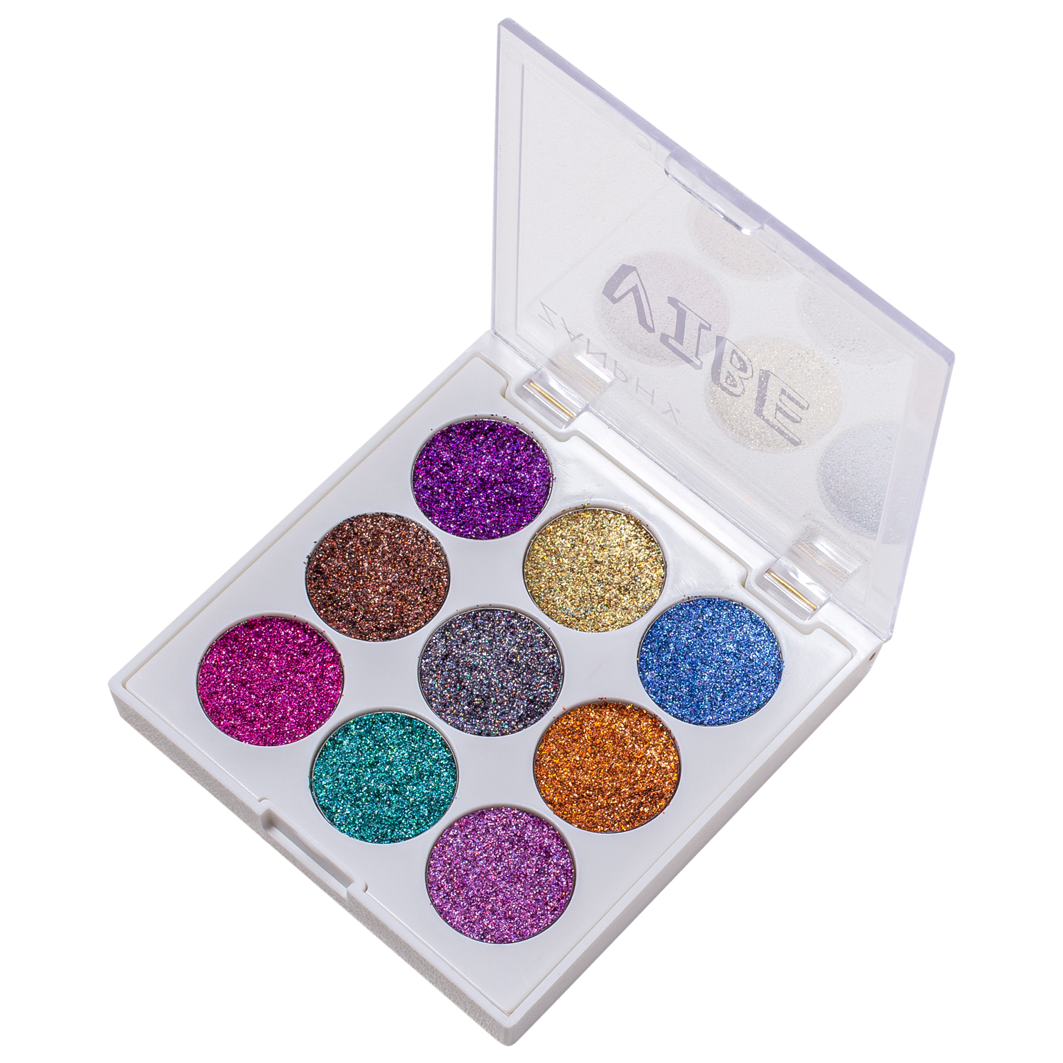 Paleta de Glitter Zanphy Vibe Holográfica 11,7g