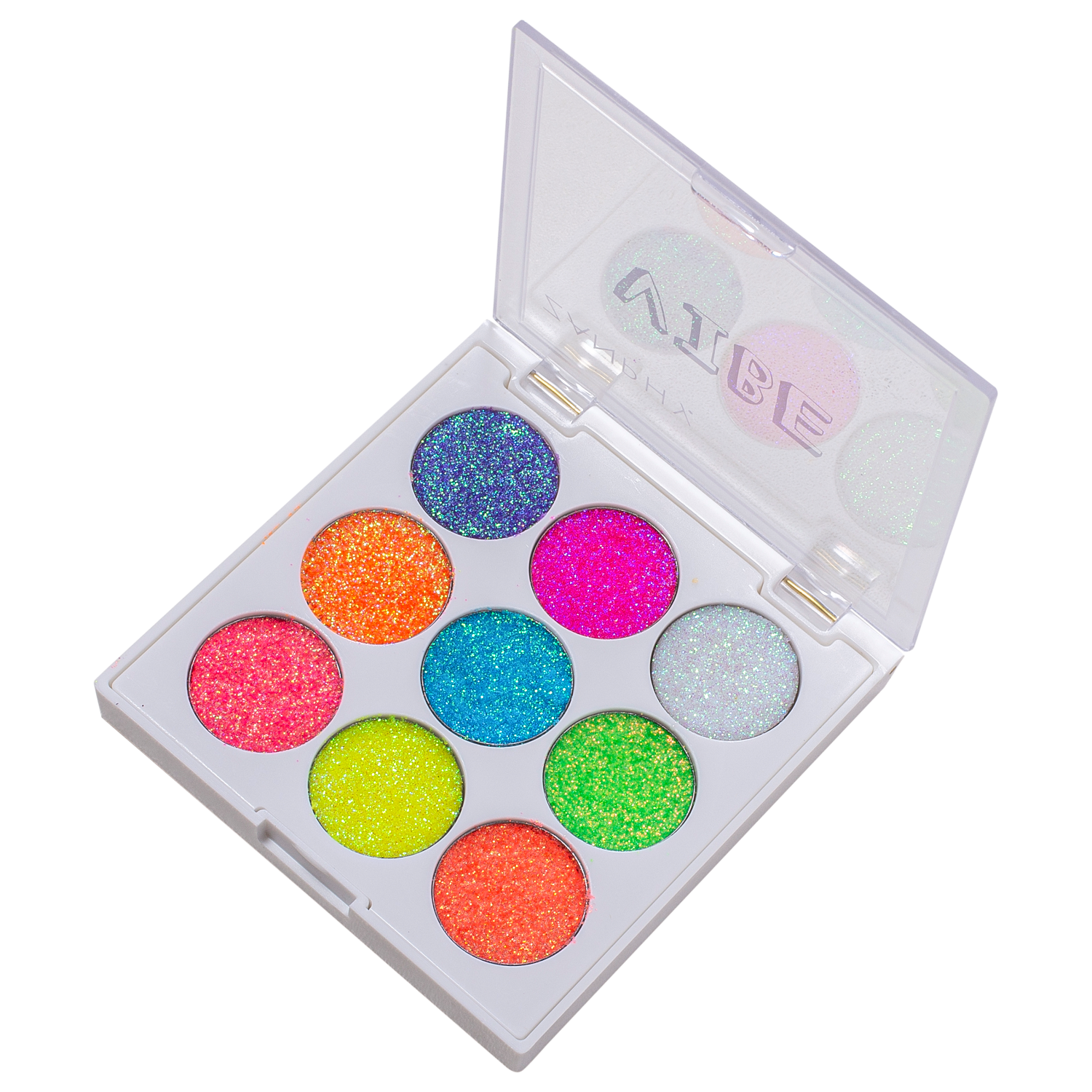 Paleta de Glitter Zanphy Vibe Neon 01 11,7g