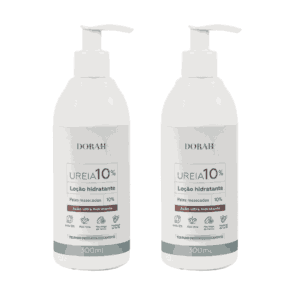 Loção de Uréia 10% com Aloe Vera Manteiga de Cacau e Karitê Dorah Beauty & Wellness 300ml 2 Unidades Loção de Uréia 10% com Aloe Vera Manteiga de Cacau e Karitê Dorah Beauty & Wellness 300ml 2 Unidades